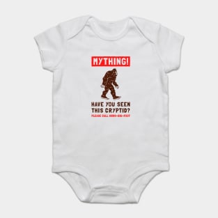 Mything! Have You Seen This Cryptid? Baby Bodysuit
